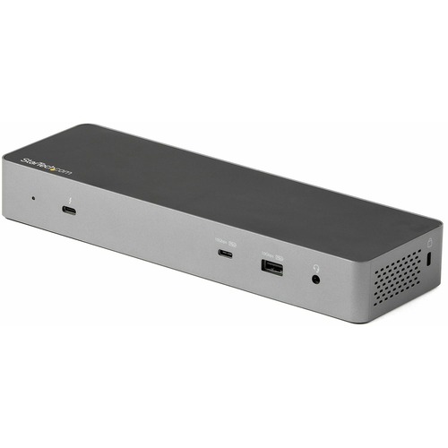 StarTech Thunderbolt 3 Dock w/USB-C Host Compatibility - Dual 4K 60Hz DP 1.4 or HDMI TB3/USB-C Docking Station - 1x 8K - 96W PD/5xUSB (TB3CDK2DH)