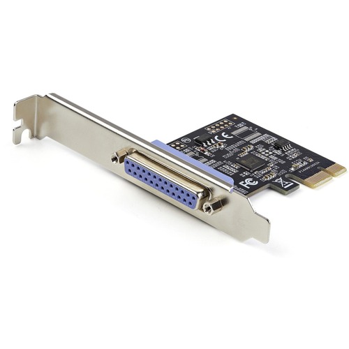 StarTech 1-Port Parallel PCIe Card, PCI Express to Parallel DB25 LPT Adapter Card, Desktop Expansion Controller for Printer, SPP/ECP (PEX1P2)