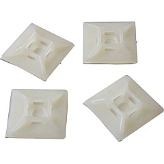StarTech Self-adhesive Nylon Cable Tie Mounts - Pkg of 100 (HC102)