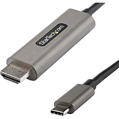 StarTech 13ft (4m) USB C to HDMI Cable 4K 60Hz with HDR10, Ultra HD USB Type-C to HDMI 2.0b Video Adapter Cable, DP 1.4 Alt Mode HBR3 (CDP2HDMM4MH)