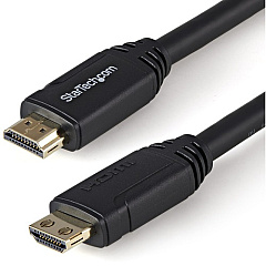 StarTech 9.8ft 3m HDMI 2.0 Cable, 4K 60Hz Long Premium Certified High Speed HDMI Cable with Ethernet, Ultra HD HDMI Cable Male to Male (HDMM3MLP)