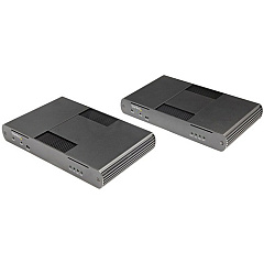 StarTech 4-Port USB 3.0 Extender with 1x Gigabit Ethernet Port Extension over Single Cat6a/Cat7 Cable 330ft/100m, 5Gbps USB-A Extender (USB3004EXT2)