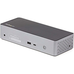 StarTech USB-C Dock, 4K 60Hz Quad Monitor DisplayPort & HDMI, Universal USB C Docking Station, 100W Power Delivery, USB Hub 1C/3A, GbE (DK31C4DPPD)