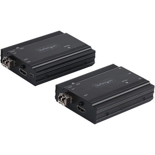 StarTech 4K HDMI KVM Extender over Fiber, HDMI Video & USB over Fiber, up to 984ft/300m (MultiMode), 10G MMF SFP+ Modules (SV565FXHD4KU)