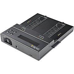 StarTech Standalone M.2 NVMe Duplicator and Eraser, External SSD/HDD Cloner/Wiper, M.2 PCIe AHCI/NVMe, M.2 SATA, 2.5"/3.5" SATA Drives (SM2DUPE11)