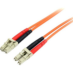 StarTech 10m Fiber Optic Cable - Multimode Duplex 62.5/125 - LSZH - LC/LC - OM1 - LC to LC Fiber Patch Cable (FIBLCLC10)