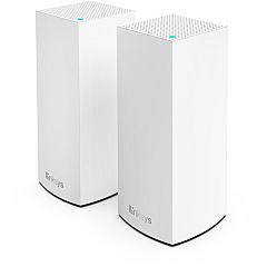 Linksys Atlas 6: Dual-Band Mesh WiFi 6 System, 2-Pack (MX2002)