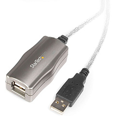StarTech 15 ft USB 2.0 Active Extension Cable - M/F (USB2FAAEXT15)