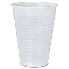 Dart Conex Galaxy Polystyrene Plastic Cold Cups, 12 oz, Translucent, 500/Carton (Y12TPFTPK)