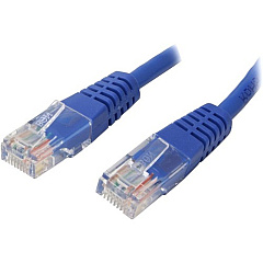 StarTech 5 ft Blue Molded Cat5e UTP Patch Cable (M45PATCH5BL) StarTech 5 ft Blue Molded Cat5e UTP Patch Cable (M45PATCH5BL)