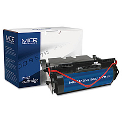 MICR Print Solutions Compatible 64015SA (T640M) High-Yield MICR Toner, 21,000 Page-Yield, Black