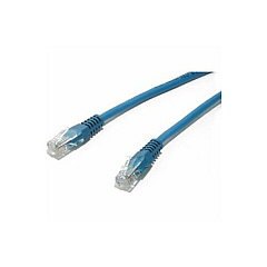StarTech 12 ft Blue Molded Cat5e UTP Patch Cable (M45PATCH12BL)
