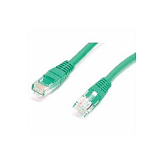 StarTech 1 ft Green Molded Cat5e UTP Patch Cable (M45PATCH1GN) StarTech 1 ft Green Molded Cat5e UTP Patch Cable (M45PATCH1GN)