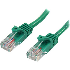 StarTech 6 ft Green Cat5e Snagless UTP Patch Cable (45PATCH6GN) StarTech 6 ft Green Cat5e Snagless UTP Patch Cable (45PATCH6GN)