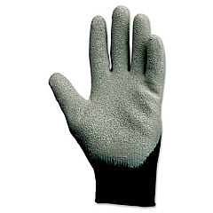 KleenGuard G40 Latex Coated Poly-Cotton Gloves, 250 mm Length, Large/Size 9, Gray, 12 Pairs (97272)