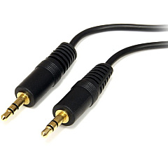 StarTech 6 ft 3.5mm Stereo Audio Cable - M/M - Audio cable - mini-phone stereo 3.5 mm (M) - mini-phone stereo 3.5 mm (M) - 1.8 m (MU6MM) StarTech 6 ft 3.5mm Stereo Audio Cable - M/M - Audio cable - mini-phone stereo 3.5 mm (M) - mini-phone stereo 3.5 mm (M) - 1.8 m (MU6MM)