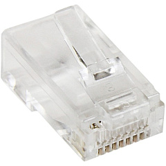 StarTech Cat5e RJ45 Stranded Modular Plug Connector - 50 Pkg (CRJ4550PK)