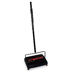 Franklin Cleaning Technology Workhorse Carpet Sweeper, 46" Handle, Black (39357)