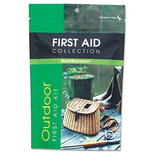First Aid Only RightResponse Outdoor First Aid Kit, 32 Pieces, Vinyl Case (10108)
