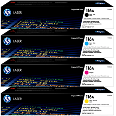 HP 116A Toner Cartridge Set HP 116A Toner Cartridge Set