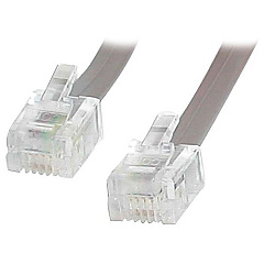 StarTech 25 ft RJ11 Telephone Modem Cable (RJ25FT)