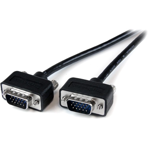 StarTech 6 ft Low Profile High Resolution Monitor VGA Cable (MXT101MMLP6)