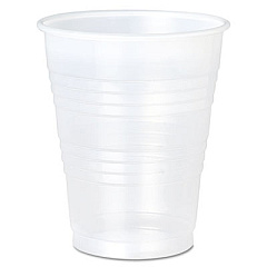 Dart Conex Galaxy Polystyrene Plastic Cold Cups, 10 oz, Translucent, 500/Carton (Y10PFTPKCT)