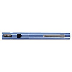 Quartet Brilliant Green Laser Pointer, Class 2, Projects 1,640 ft, Blue Barrel (84504)