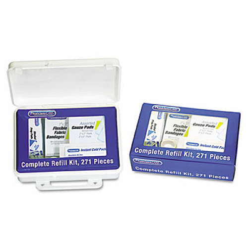 PhysiciansCare by First Aid Only Complete Care First Aid Kit Refill, 271 Pieces, Box (90136)