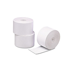 Iconex Direct Thermal Printing Paper Rolls, 0.69" Core, 2.31" x 356 ft, White, 24/Carton (90780009)