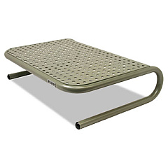 Allsop Metal Art Jr. Monitor Stand, 14.75" x 11" x 4.25", Pewter, Supports 40 lbs (27021)