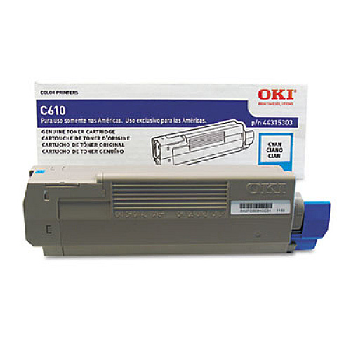 Okidata 44315303 Cyan Toner Cartridge