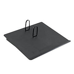 Universal Recycled Plastic #17 Calendar Holder, 3.5 x 6.5, Black (UNV08124)