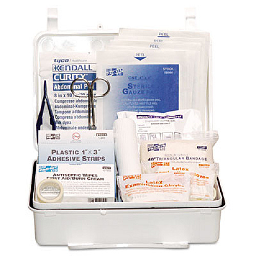 Pac-Kit Industrial #25 Weatherproof First Aid Kit, 159 Pieces, Plastic Case (6084)