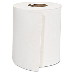 GEN Center-Pull Roll Towels, 2-Ply, 10 x 8, White, 600/Roll, 6 Rolls/Carton (GENCPULL)