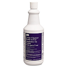 3M Bathroom Creme Cleanser, Mint Scent, 1 qt. Bottle (59818)