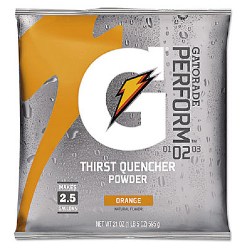 Gatorade Original Powdered Drink Mix, Orange, 21oz Packet, 32/Carton (03970)