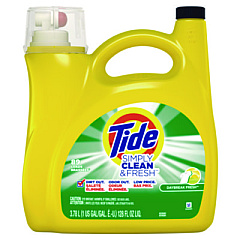 Tide Simply Clean and Fresh Laundry Detergent, Daybreak Fresh, 138 oz Bottle (8913044800)