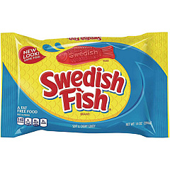 Swedish Fish Candy, Original Flavor, Red, 14 oz Bag (AMC01712)