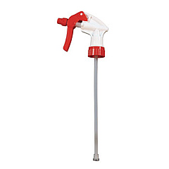 Impact General Purpose Trigger Sprayer, 8.13" Tube, Fits 24 oz Bottles, Red/White, 24/Carton (58062491)