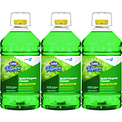 Clorox Fraganzia Multi-Purpose Cleaner, Forest Dew Scent, 175 oz Bottle, 3/Carton (31525)