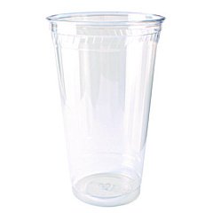 Fabri-Kal Kal-Clear PET Cold Drink Cups, 32 oz., Clear, 25/Sleeve, 12 Sleeves/Carton (KC32)