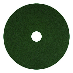 Americo Scrubbing Pads, 13", Green, 5/Carton (400313)