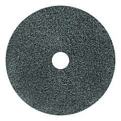 Americo Black Diamond 800 Deep Cleaning Pad, 20" Diameter, 800 Grit, Black/Gray, 2/Carton (442220)