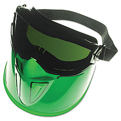 KleenGuard V90 Series Face Shield, Black Frame, Dark Green Lens, Anti-Fog (18633)