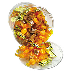 Office Snax Creamy and Smooth Delights Candy, Butter Flavor, 2 lb Resealable Plastic Tub (00015)