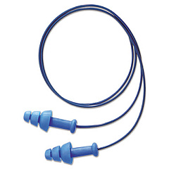 Howard Leight by Honeywell SmartFit Detectable Triple Flange Earplug, 25NRR (SDT30)