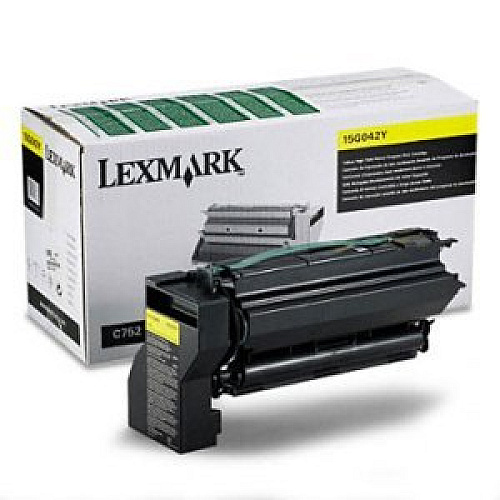 Lexmark 15G042Y Yellow Toner Cartridge