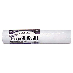 Pacon Easel Rolls, 35lb, 18" x 75ft, White (4775)