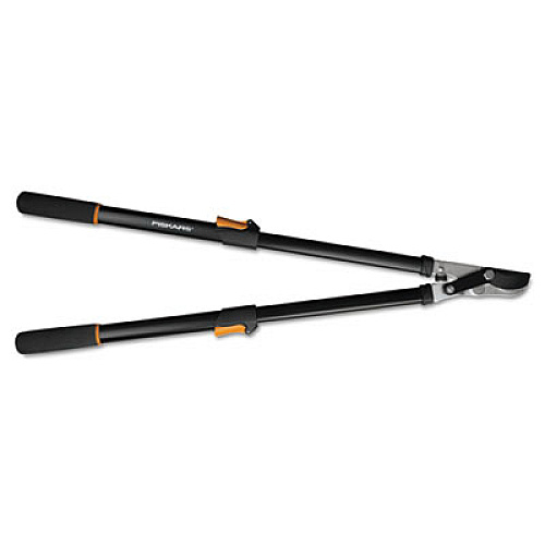 Fiskars Telescoping Power-Lever Bypass Lopper, Cushioned Grip (91686935J)